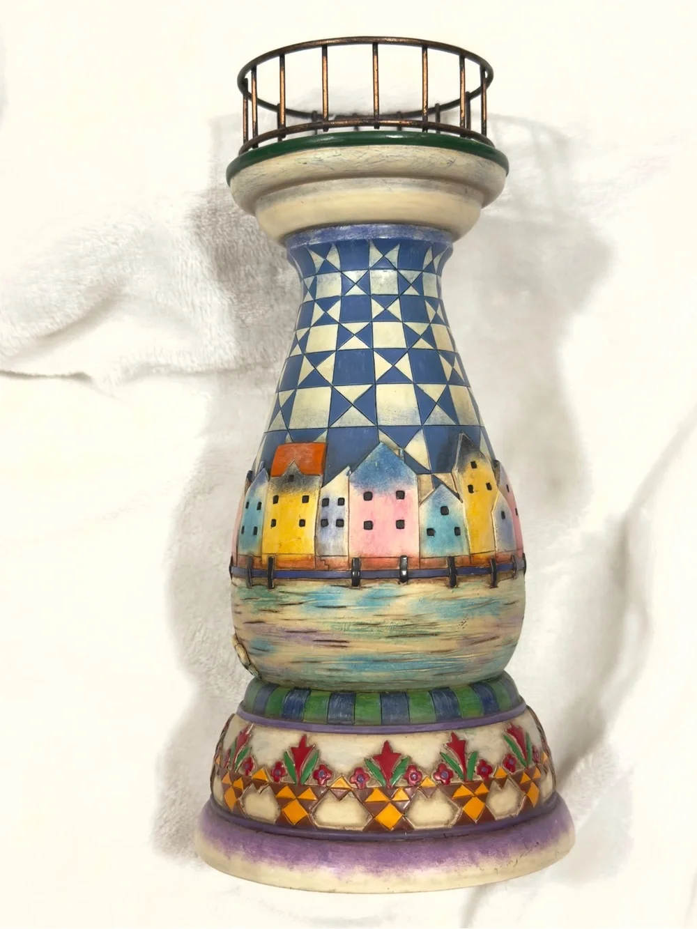 Jim Shore A Beacon to the Light Hand-Painted Ceramic Lighthouse Figurine